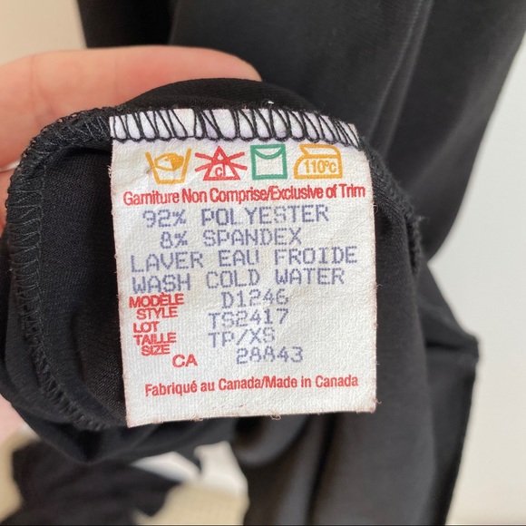 Tattoo - High-Low Little Black Dress - Picture 5 of 5